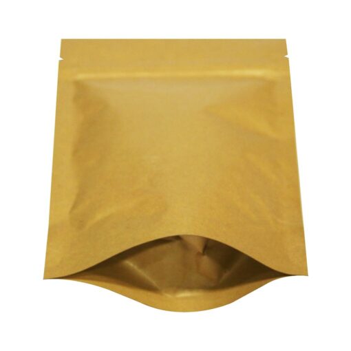 5"W x 8"H x 2.75"G Kraft Stand Up Bottom Gusset Pouch Bag by Dura-Pack