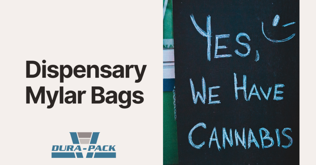 Dispensary Mylar Bags
