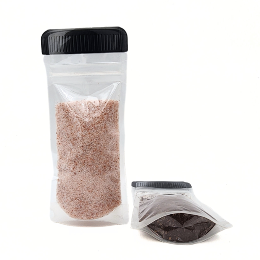 202-019-202 ∙ Bag, Spice Jar, Stand Up, Bottom Gusset, 2.6" W x 6" H x 1.2" G, 4.0 mil