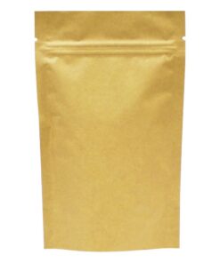 5"W x 8"H x 2.75"G Kraft Stand Up Bottom Gusset Pouch Bag by Dura-Pack