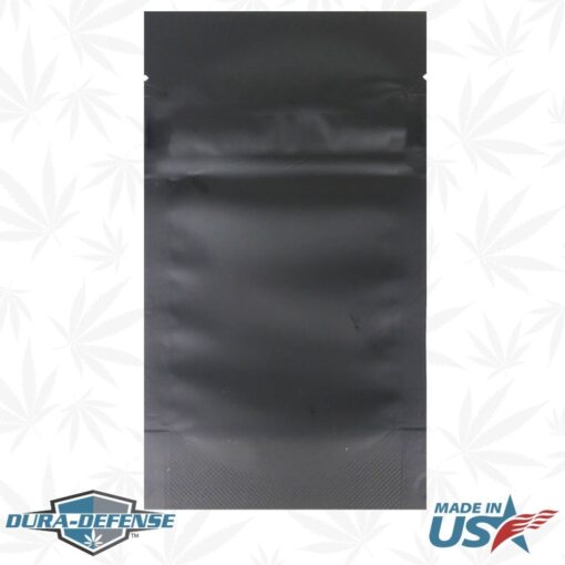 Cannabis Marijuana Pouch Bag Quarter Ounce | Color: Black
